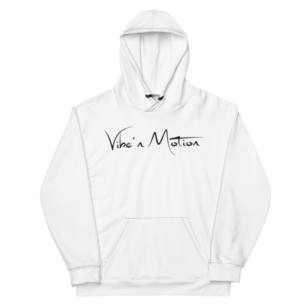 White Poly Unisex Hoodie